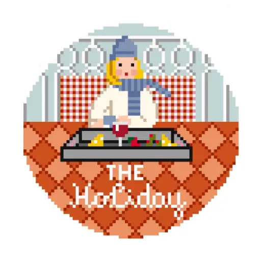 The Holiday Needlepoint Canvas