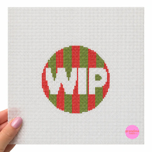 Wip Christmas Red & Green Stripe