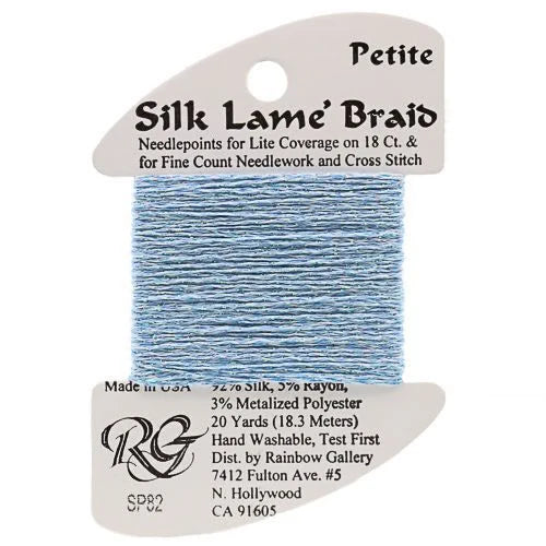 Silk Lame Petite SP82 LITE CHINA BLUE