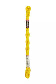 Fleur de Paris Pearl Cotton 3 Bright Yellow 444