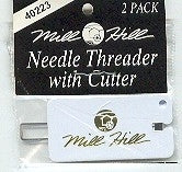 Needle Threader W/Cutter