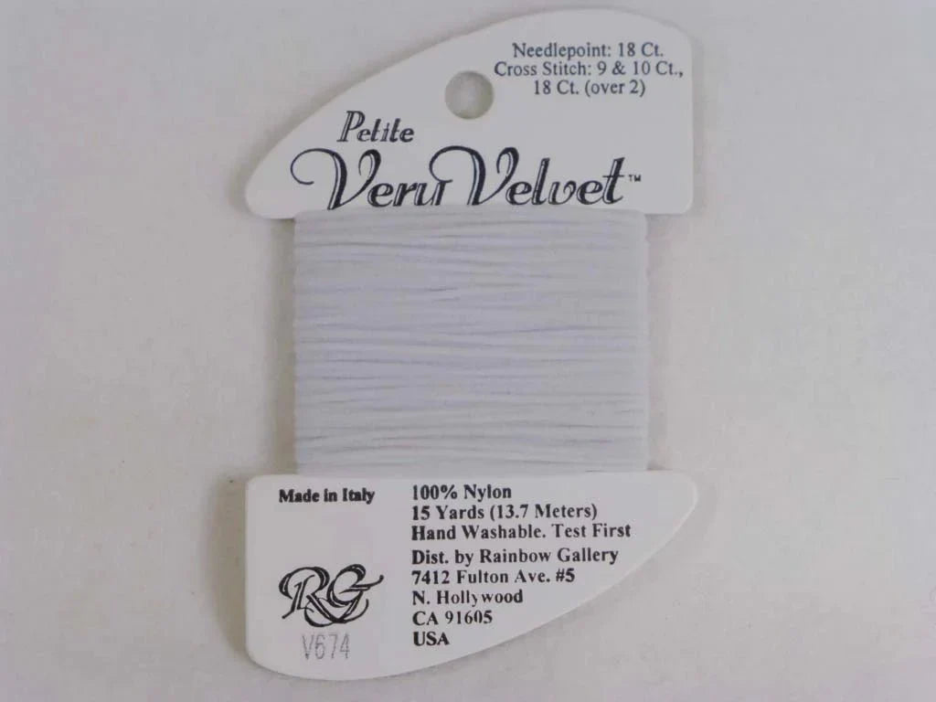 Petite Very Velvet - V674 Light Pearl Gray