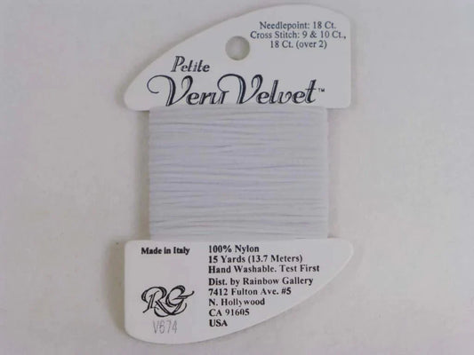 Petite Very Velvet - V674 Light Pearl Gray