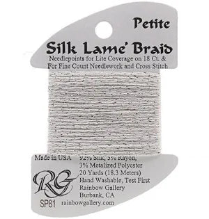 Silk Lame Petite SP81 PLATINUM