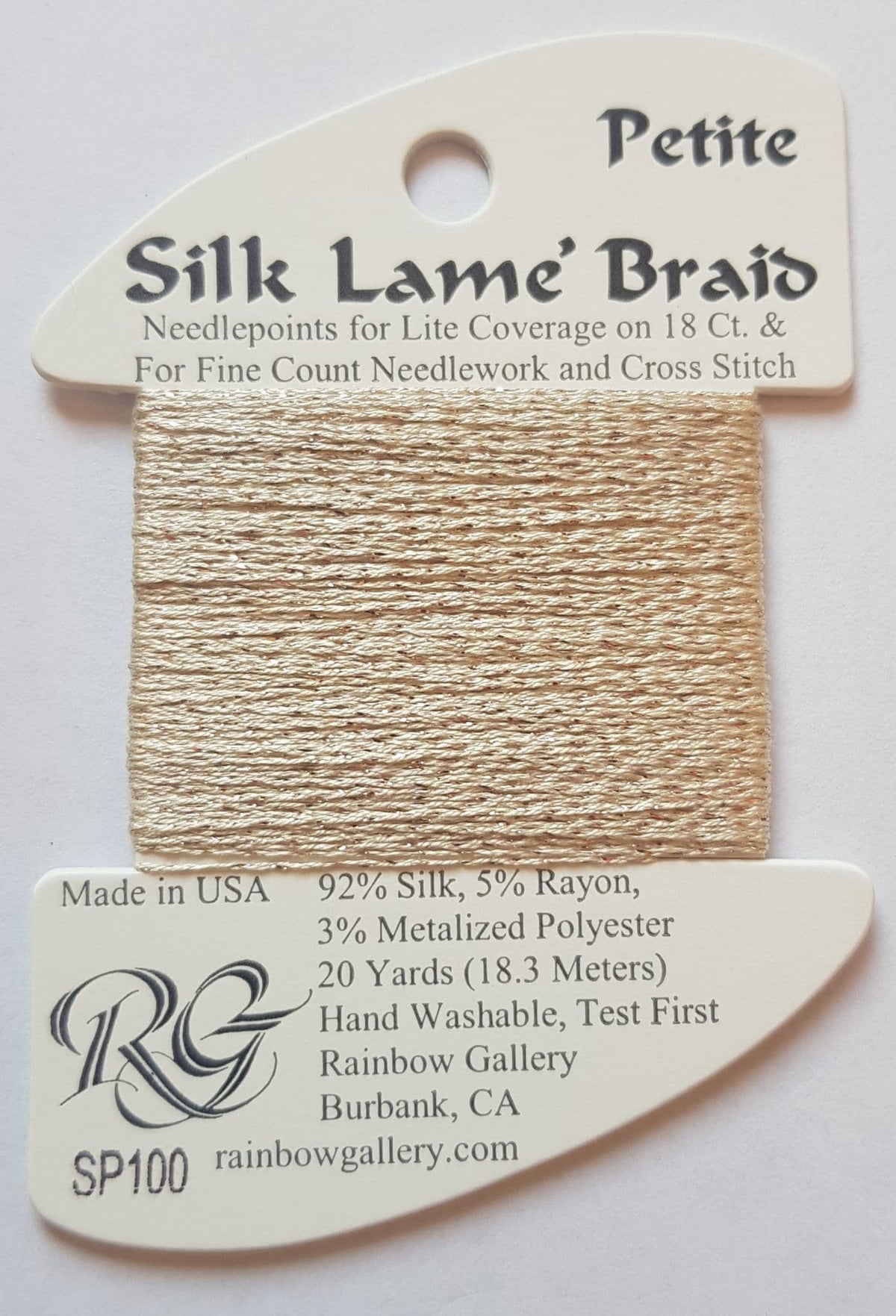 Silk Lame Petite SP 100 Sand