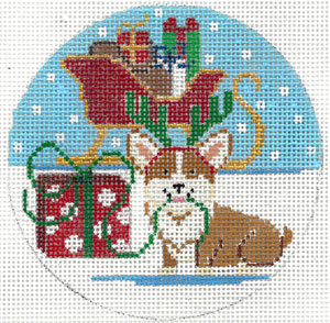 Holiday Pooch - Corgi